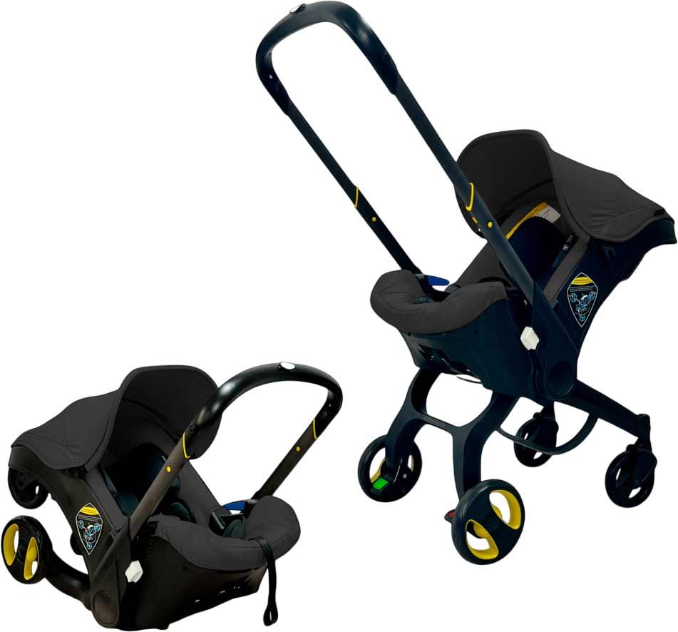 Коляска-автолюлька Bubago Mirco BG 153-1 Чёрный